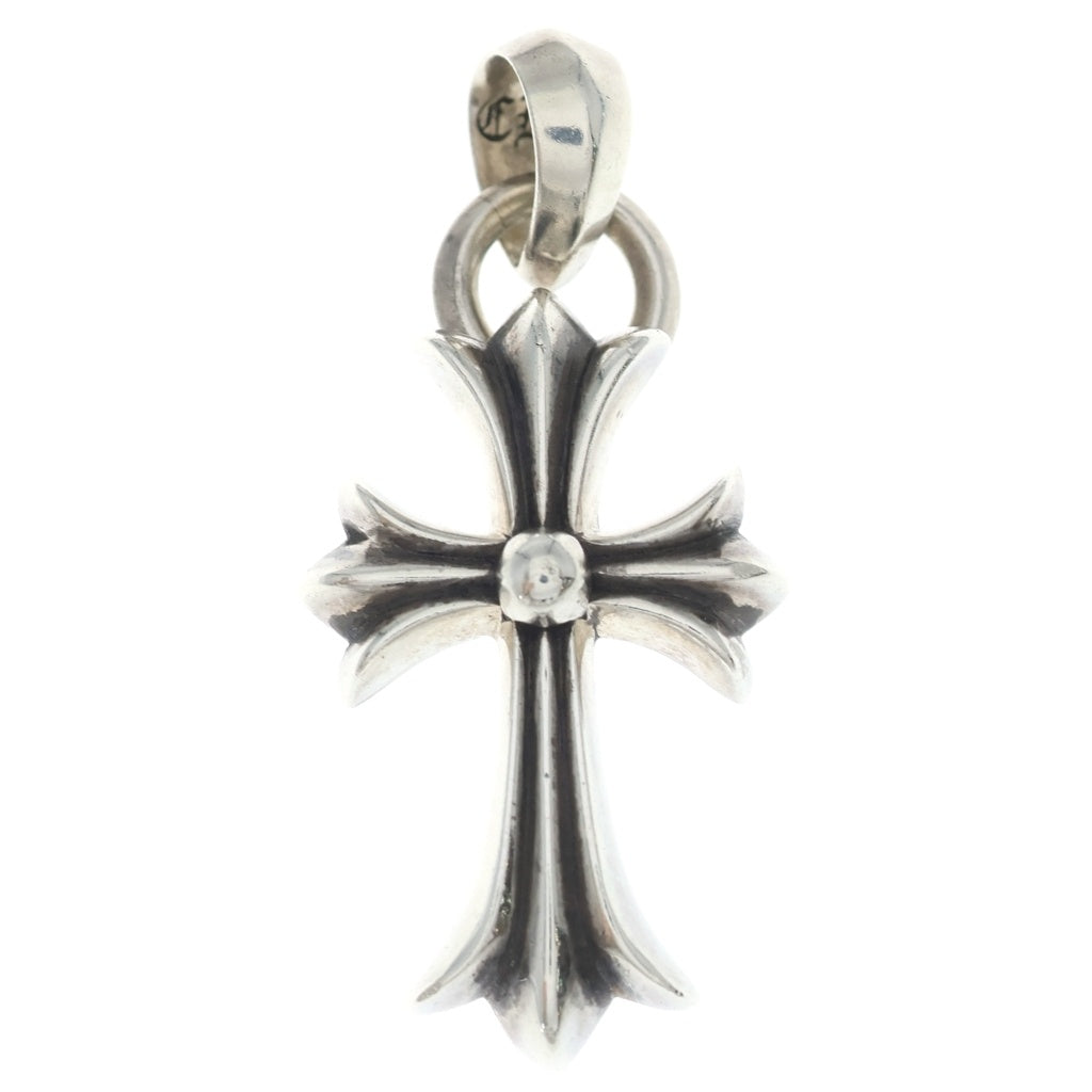 CHROME HEARTS(クロムハーツ) CH CRS SML W/BALE Wベイル スモールCHクロス ペンダントトップ シルバー BCA218