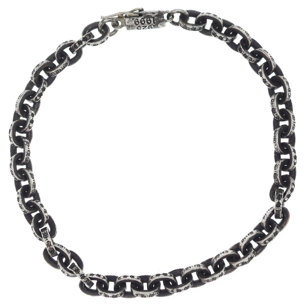 CHROME HEARTS(クロムハーツ) PAPER CHAIN ペーパーチェーン ブレスレット シルバー BCA178