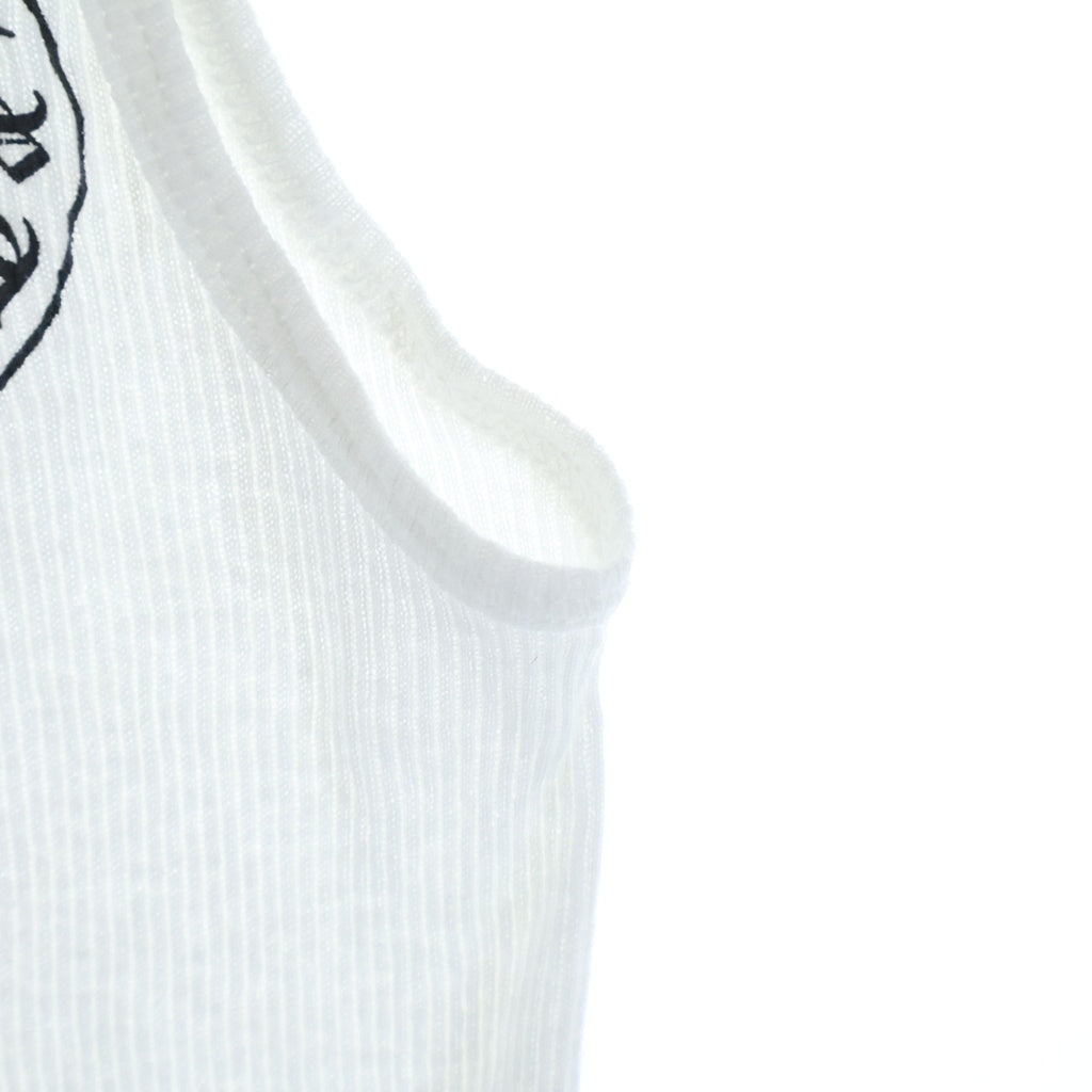 CHROME HEARTS(クロムハーツ) HORSESHOE PRINT TANK TOP ホースシュー タンクトップ ホワイト レディース