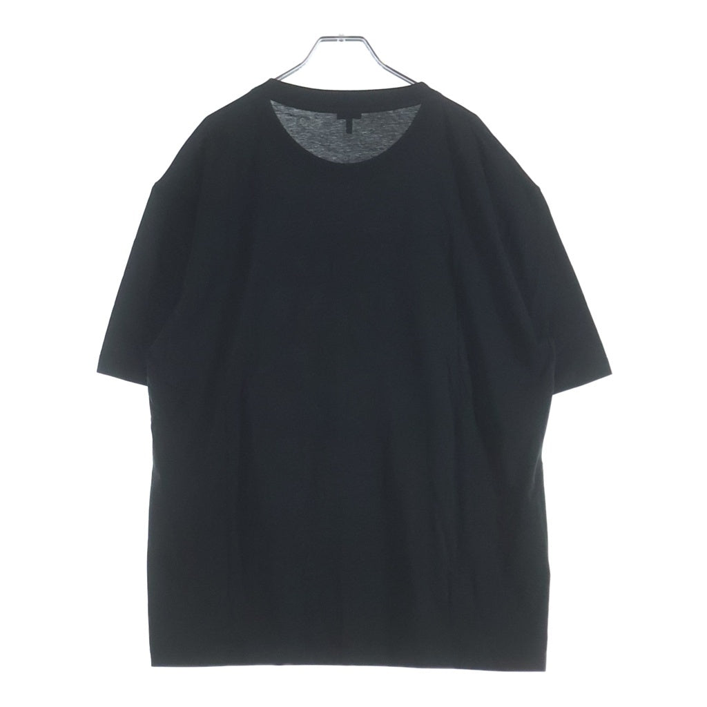 LOEWE(ロエベ) 24SS アナグラム刺繍 半袖Tシャツ クルーネックカットソー ブラック H526Y22J61