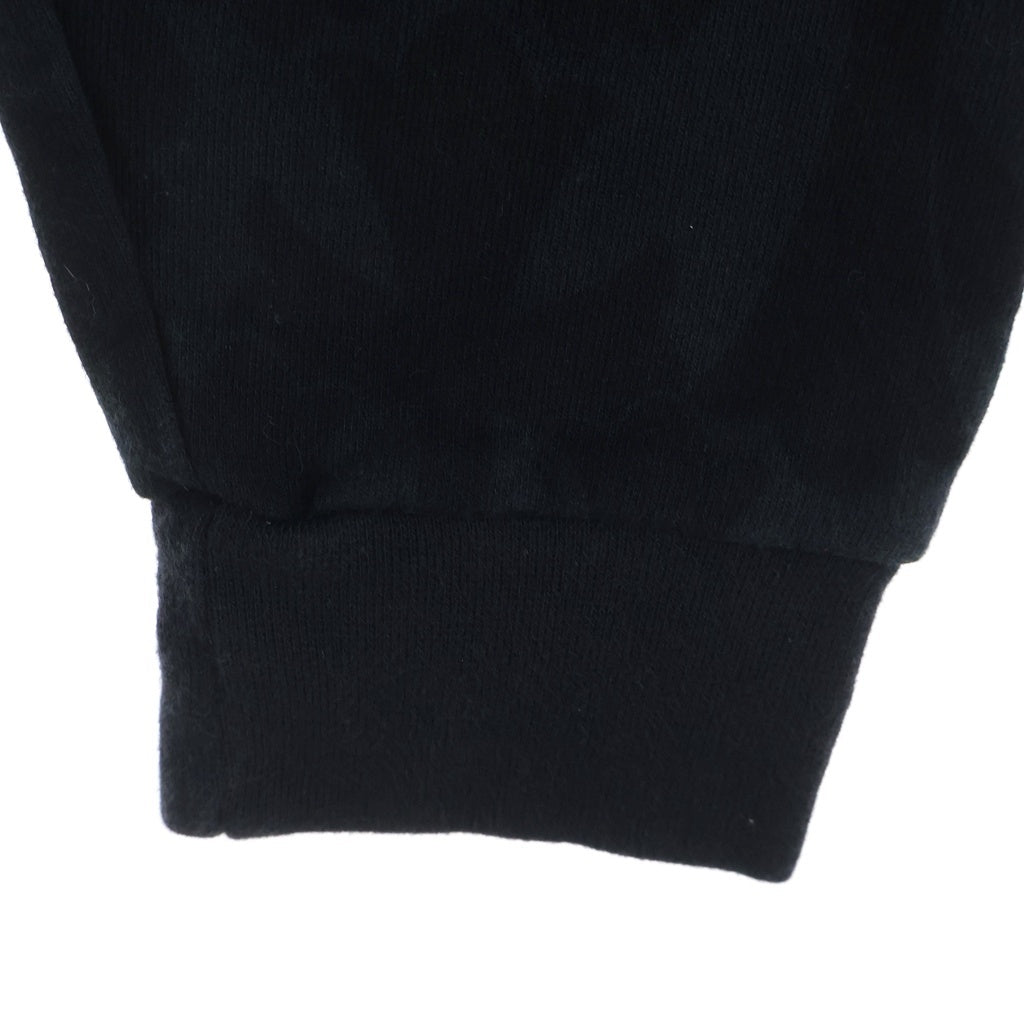 CHROME HEARTS(クロムハーツ) Graveyard Cemetery Cross Pullover Hoodie 総柄 グレイブヤード セメタリークロス パーカー フーディー ブラック