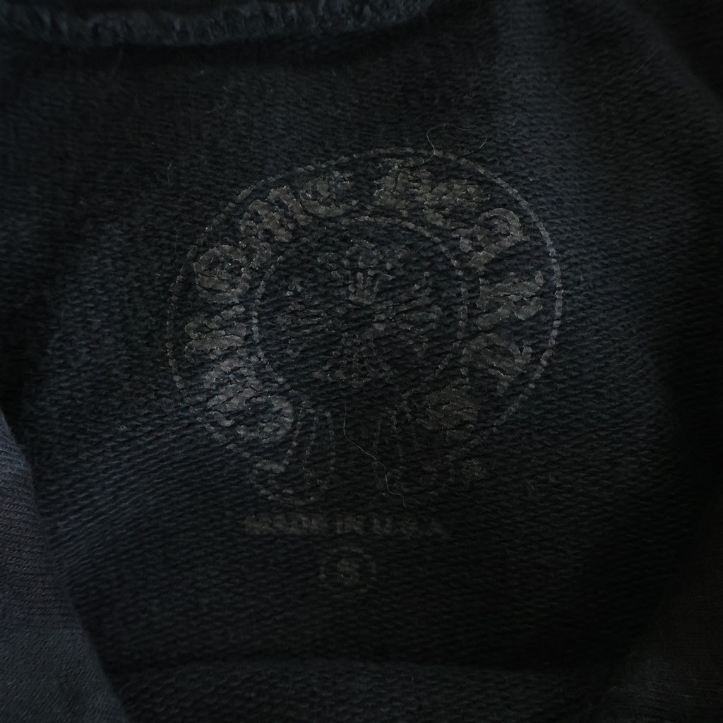 CHROME HEARTS(クロムハーツ) Graveyard Cemetery Cross Pullover Hoodie 総柄 グレイブヤード セメタリークロス パーカー フーディー ブラック