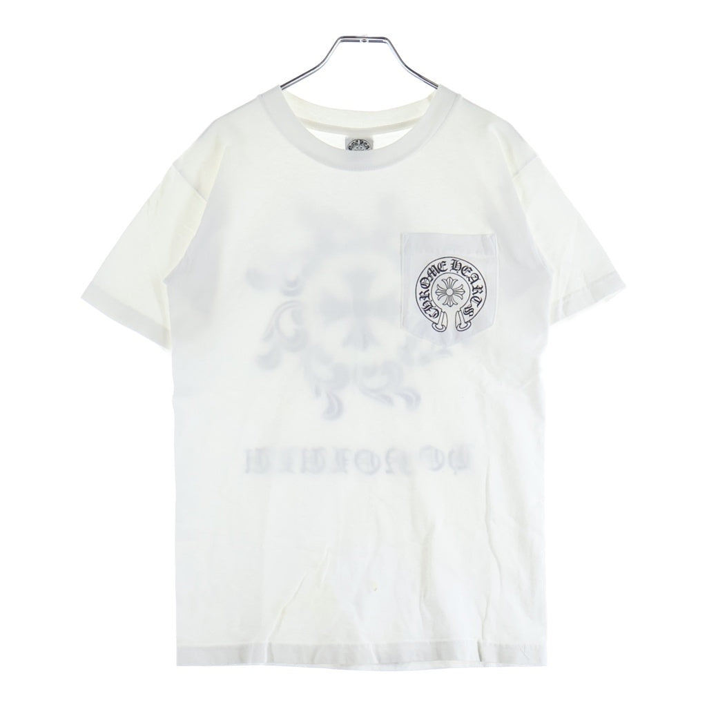 CHROME HEARTS(クロムハーツ) OLD Honolulu CHプラス TEE オールド ホノルル限定 バッグCHプラス 半袖Tシャツ カットソー ホワイト