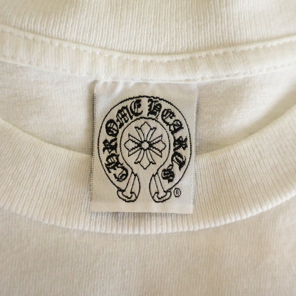 CHROME HEARTS(クロムハーツ) OLD Honolulu CHプラス TEE オールド ホノルル限定 バッグCHプラス 半袖Tシャツ カットソー ホワイト