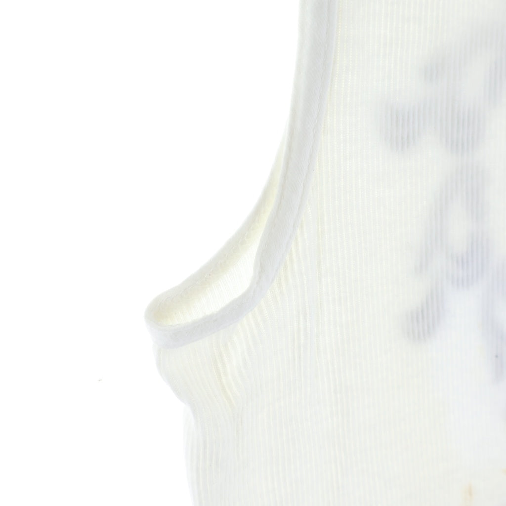 CHROME HEARTS(クロムハーツ) OLD S RIB TANK ホノルル限定 バックプリント タンクトップ ホワイト
