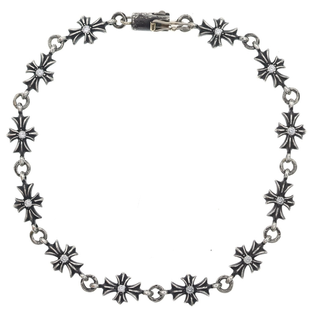 CHROME HEARTS(クロムハーツ) PAVE DIA TINY E CH PLUS タイニーE CHプラス 12LINK シルバー パヴェダイヤ