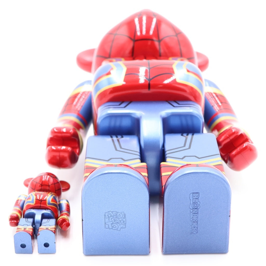 BE@RBRICK(ベアブリック) IRON SPIDER 100%&400% アイアン スパイダーマン メディコムトイ