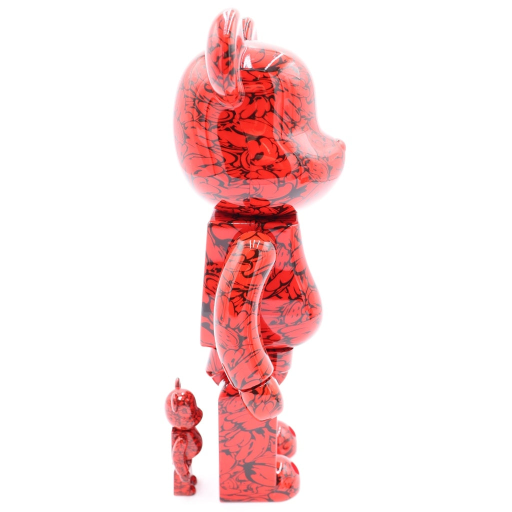 BE@RBRICK(ベアブリック) IRON SPIDER 100%&400% SHUN SUDO Mr.Scarlet