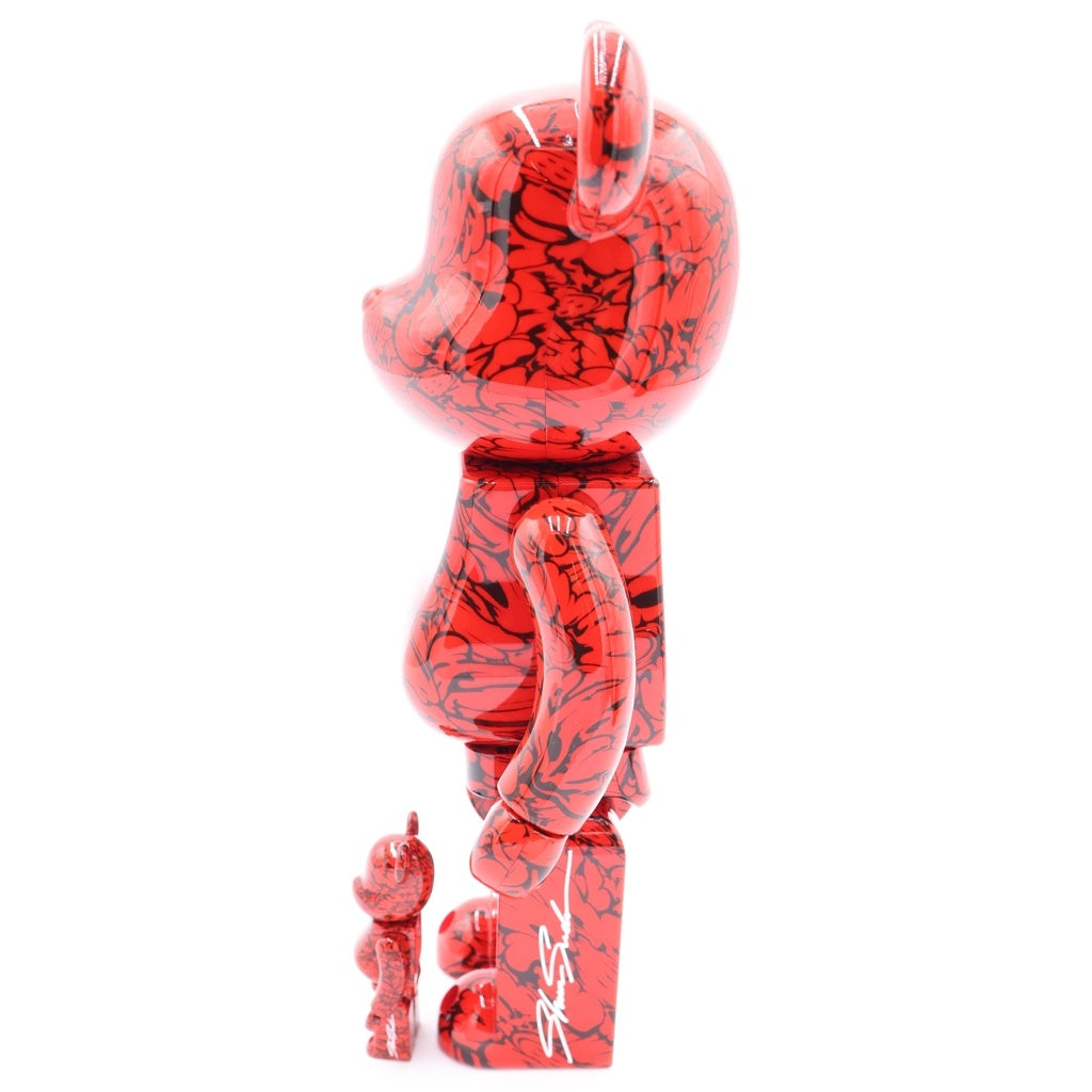 BE@RBRICK(ベアブリック) IRON SPIDER 100%&400% SHUN SUDO Mr.Scarlet