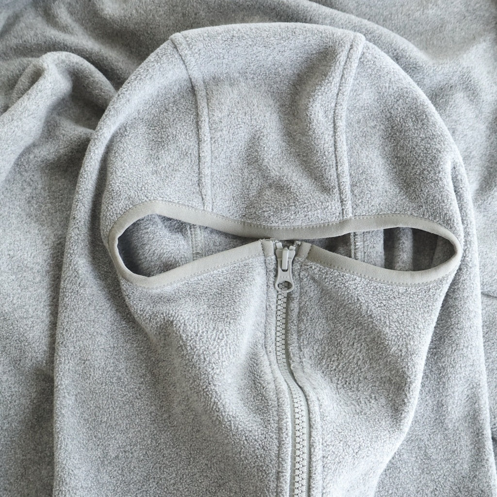 SUPREME(シュプリーム) 25AW Polartec Facemask Half Zip Hooded Sweatshirt ポーラテック フェイスマスク ハーフジップパーカー フーディー グレー