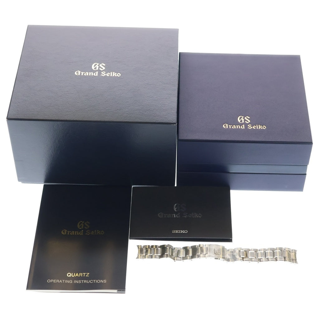 GRAND SEIKO(グランドセイコー) ヒストリカルコレクション 9Fクォーツ セルフデーター復刻 シルバー文字盤 SS/QZ