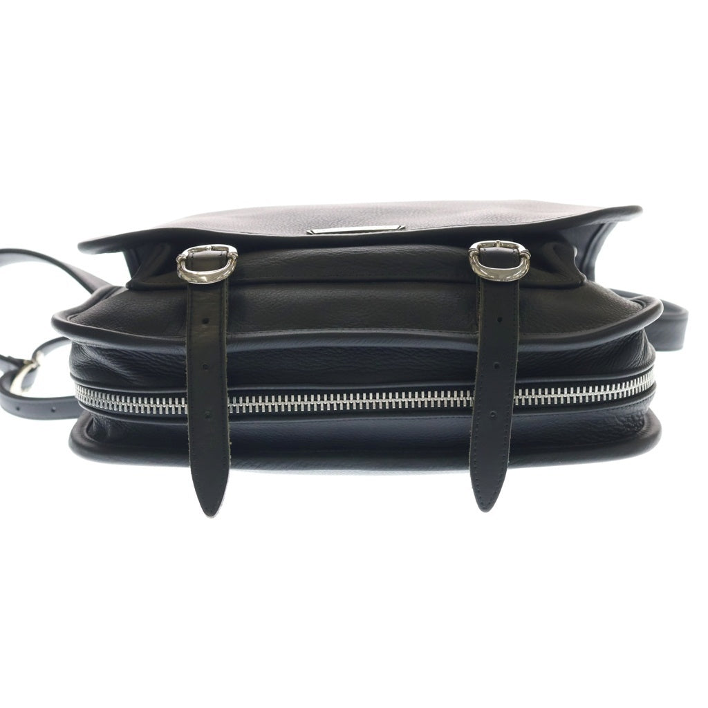 CHROME HEARTS(クロムハーツ) SHOULDER BAG-SM ガンスリンガーストラップレザーショルダーバッグ ブラック