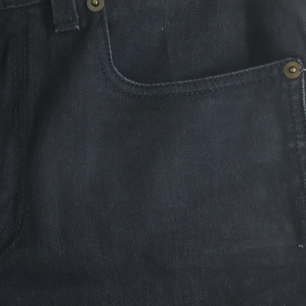 SAINT LAURENT PARIS(サンローランパリ) ユーズド加工 スキニーパンツ デニム ブラック D21 M/SK-MW W30 601478
