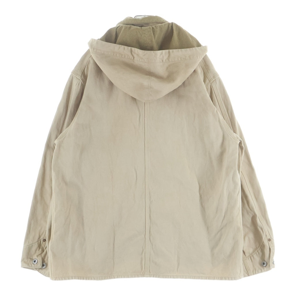 A.PRESSE(アプレッセ) 26SS Vintage Silk Hemp Coverall Jacket 26SAP-01-17 ヴィンテージ加工 カバーオール ジャケット ベージュ