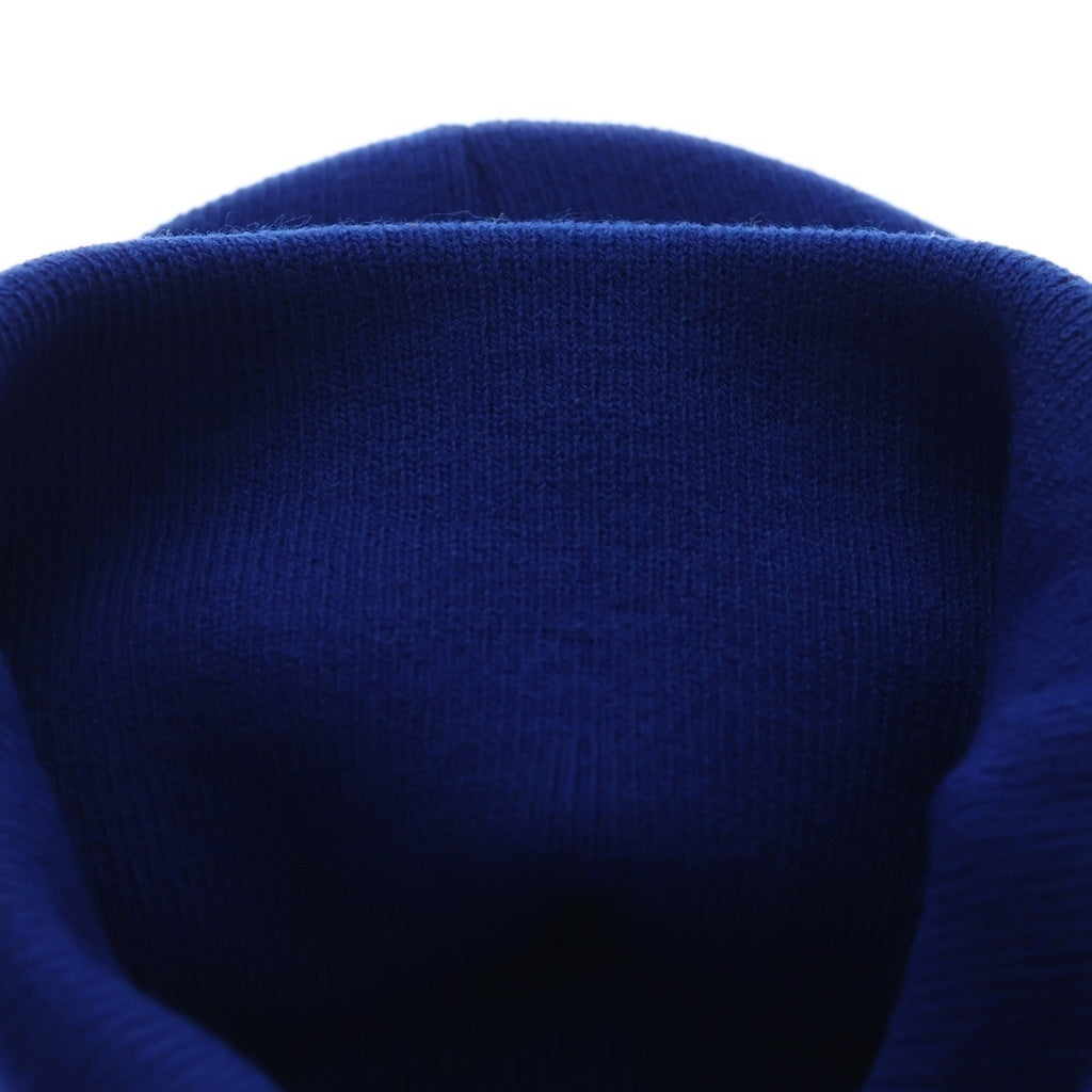 CHROME HEARTS(クロムハーツ) WOOL WATCH CAP ウールワッチキャップ CH刺繍ビーニー 帽子 ブルー
