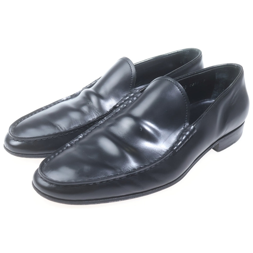 PRADA(プラダ) ブラッシュドレスレザー ローファー ブラック