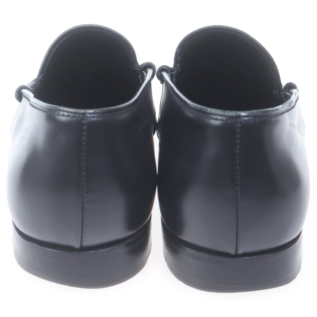PRADA(プラダ) ブラッシュドレスレザー ローファー ブラック