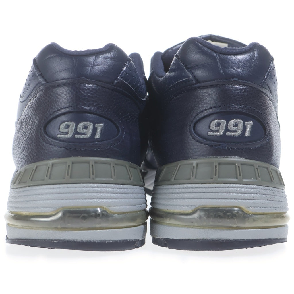 New Balance(ニューバランス) M991GMC レザーローカットスニーカー メンズ ネイビー US8/26.0cm M991GMC