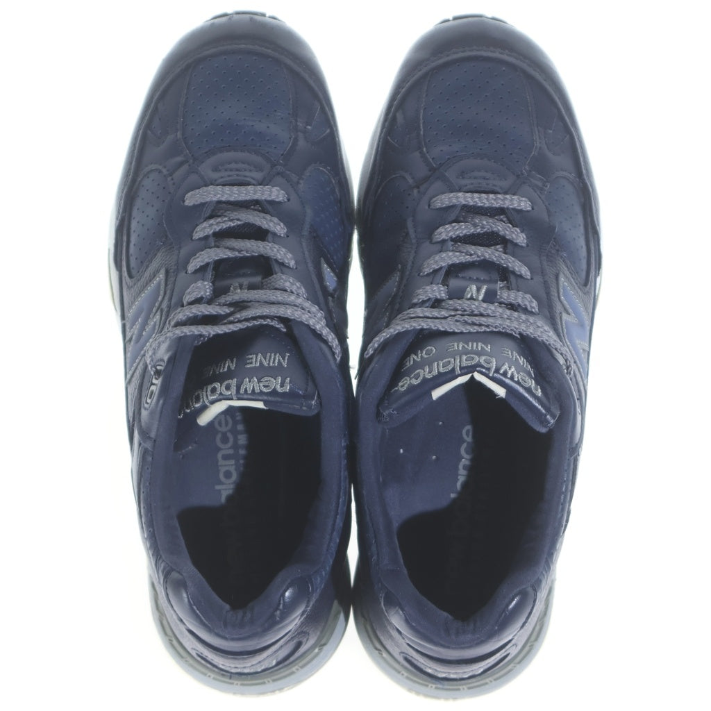 New Balance(ニューバランス) M991GMC レザーローカットスニーカー メンズ ネイビー US8/26.0cm M991GMC