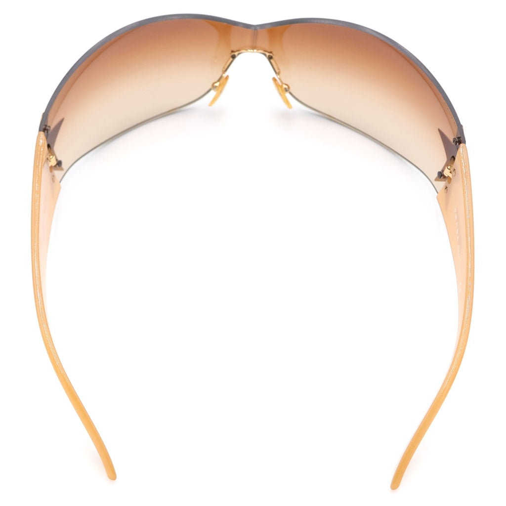 PRADA(プラダ) Star Sunglass SPR72G スター サングラス アイウェア 眼鏡 ブラウン レディース
