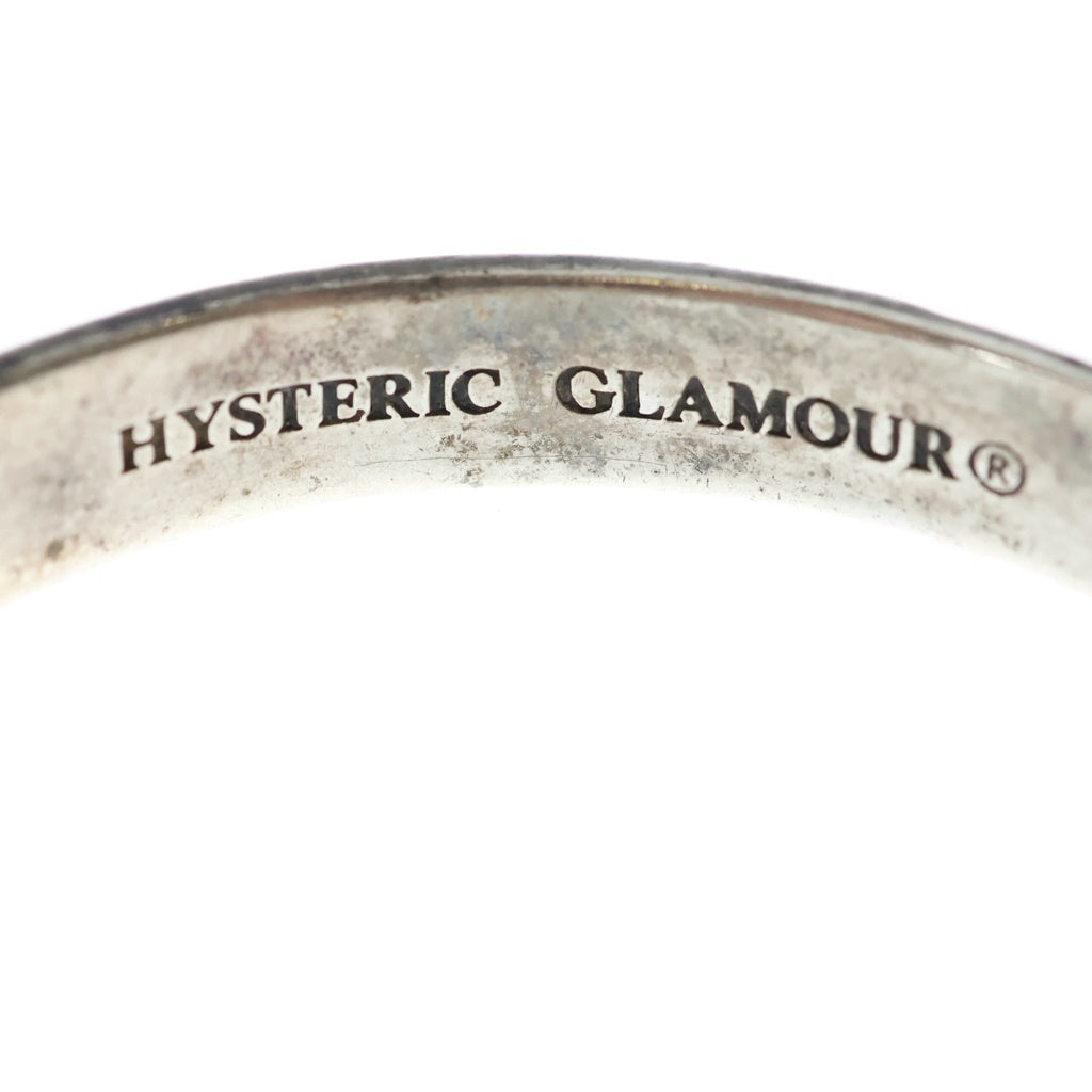 HYSTERIC GLAMOUR(ヒステリックグラマー) スタッズシルエットバングル シルバー