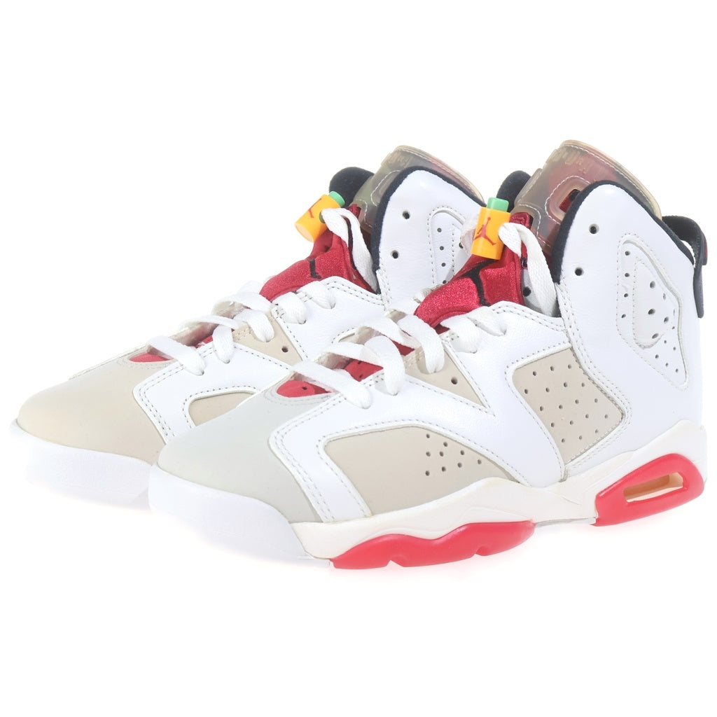 NIKE(ナイキ) GS Air Jordan 6 Neutral Grey/Hare エアジョーダン6 ニュートラルグレー/ヘア US6Y/24cm 384665ー062