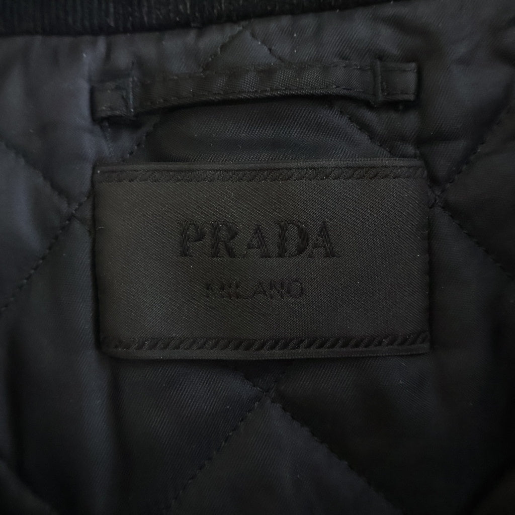 PRADA(プラダ) Re-Nylon Jacket ロゴプレート付 ナイロン ワークジャケット