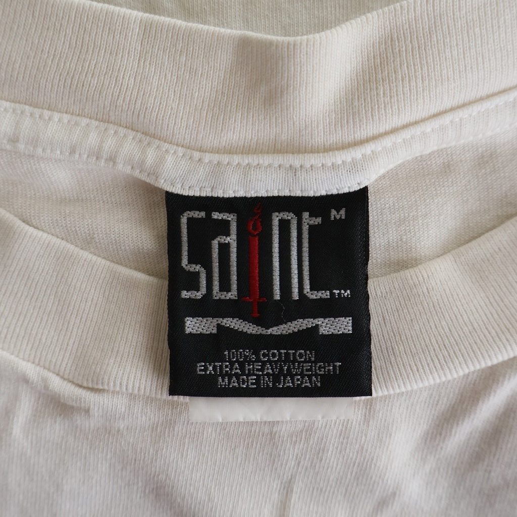 SAINT MICHAEL(セントマイケル) 23SS DICE TEE ダイスTシャツ 半袖カットソー Tシャツ サイコロ ホワイト SM-S23-0000-014