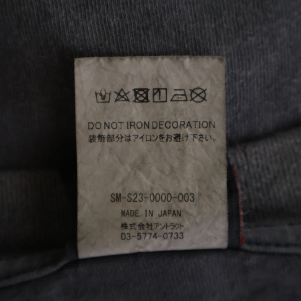 SAINT MICHAEL(セントマイケル) 23SS DEVIL HND TEE デビルハンド 半袖カットソー Tシャツ ブラック SM-S23-0000-003