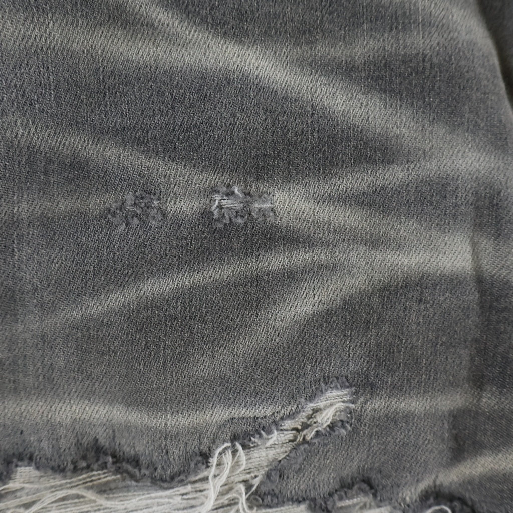 AMIRI(アミリ) MX1 JEAN ダメージ加工 スキニーデニムパンツ グレー