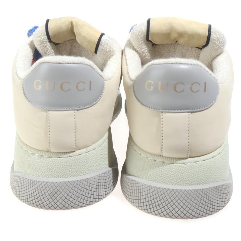 GUCCI(グッチ) スクリーナーGG モノグラム ローカットスニーカー シューズ 750048 034 ベージュ 750048 034