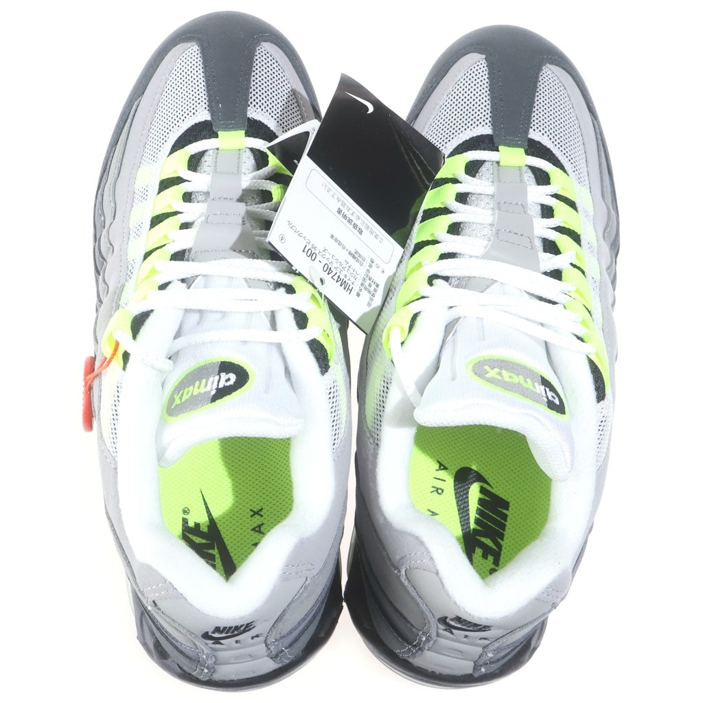NIKE(ナイキ) Air Max 95 OG Big Bubble エアマックス95 ビッグバブル 27cm ネオンイエロー/グレー