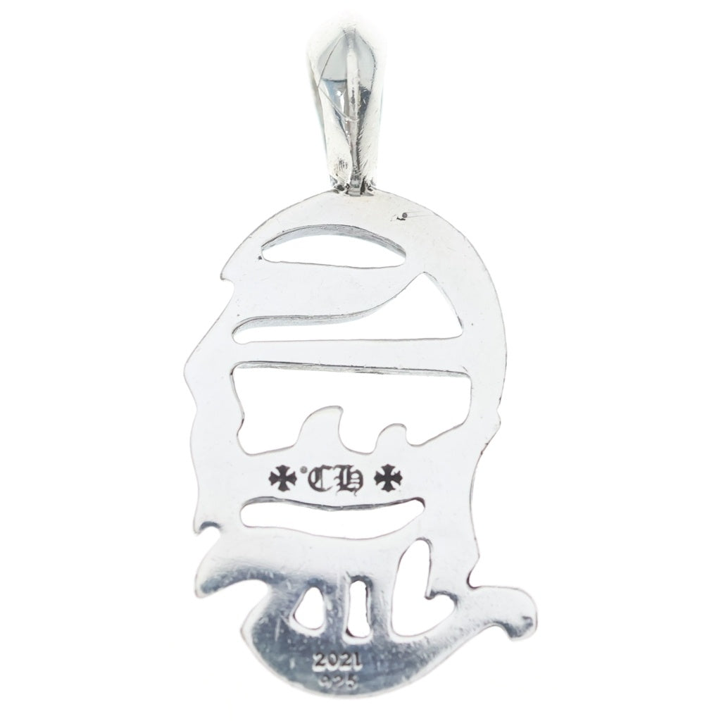 CHROME HEARTS(クロムハーツ) CH バーティカルロゴ チャーム ネックレストップ シルバー