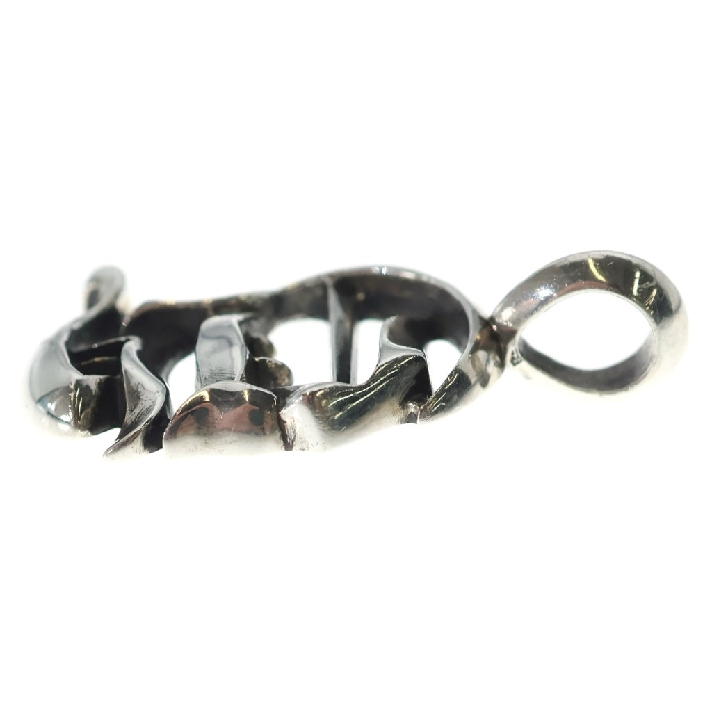 CHROME HEARTS(クロムハーツ) CH バーティカルロゴ チャーム ネックレストップ シルバー