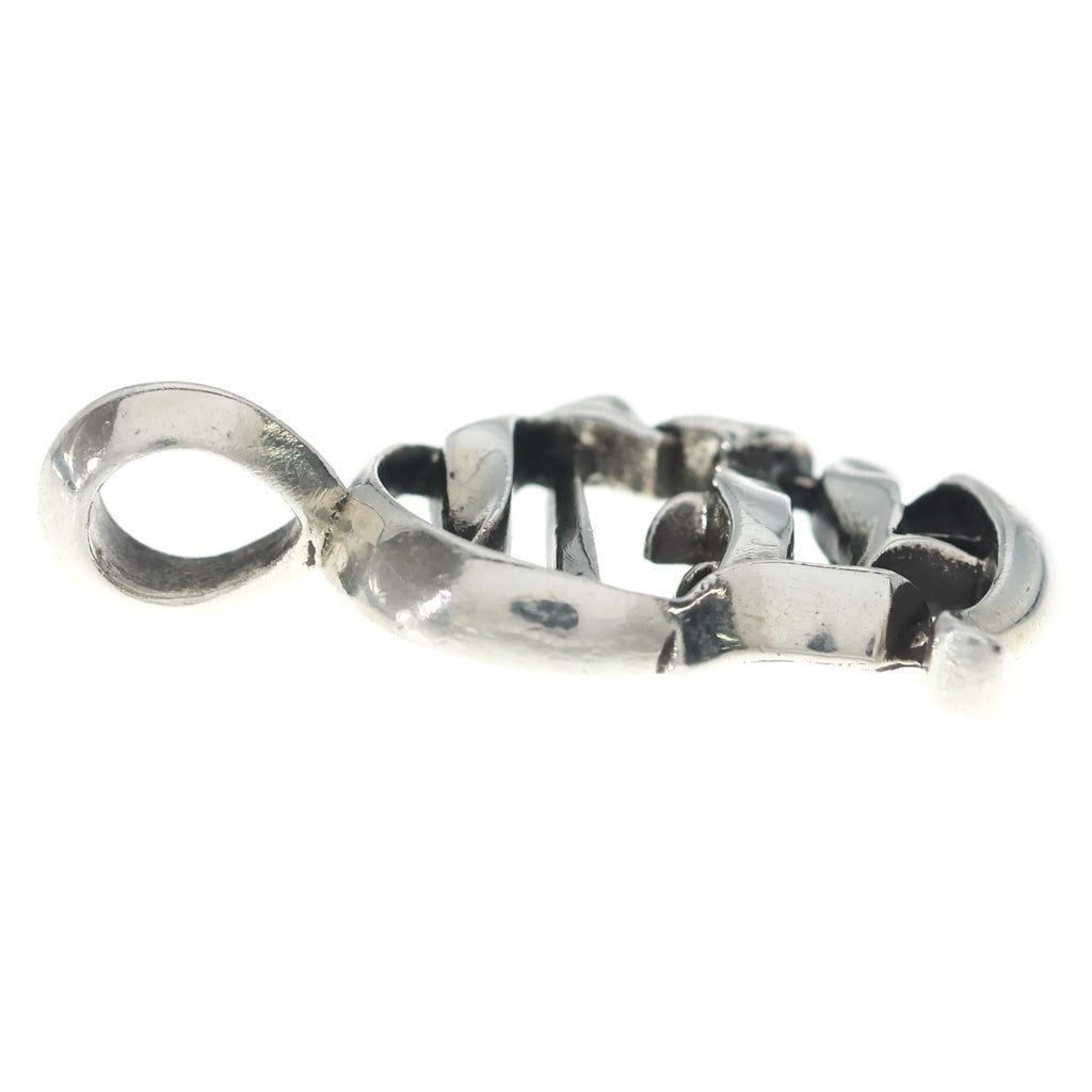 CHROME HEARTS(クロムハーツ) CH バーティカルロゴ チャーム ネックレストップ シルバー