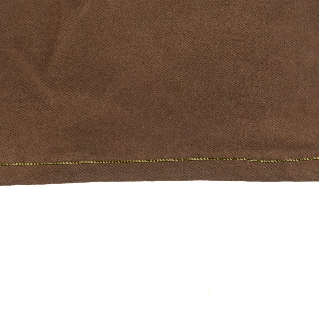 MARNI(マルニ) 24SS x PalomaE BrownContrast Stitching Jeans ブラウン ステッチ ジーンズ PAJD0497S0 USCW76
