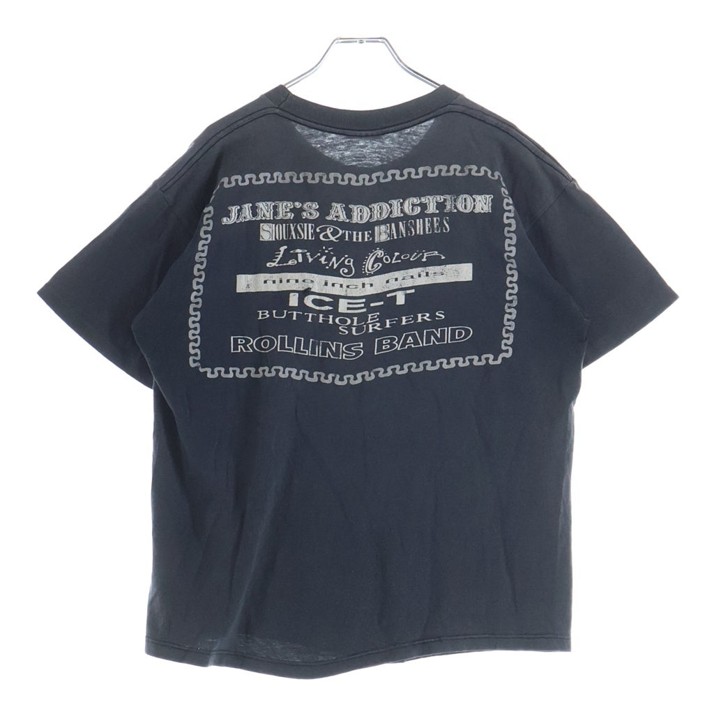 VINTAGE(ヴィンテージ) 90's LOLLAPALOOZA 1991 Tour vintage double sided T-shirt BROCKUM バンドTシャツ フェス ロラパルーザ ブロッカム