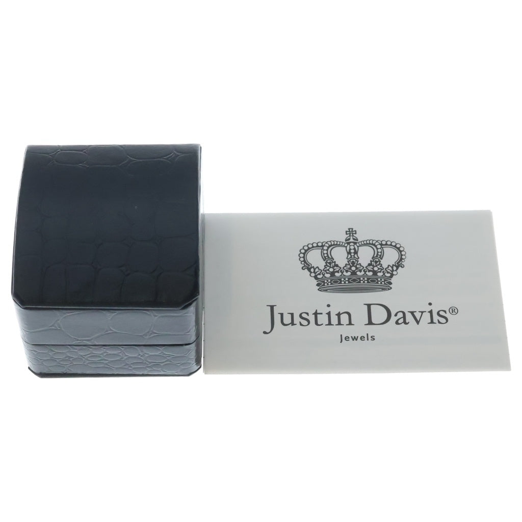Justin Davis(ジャスティンデイヴィス) EMINEM RING エミネムリング オニキス×ダイヤ シルバー SRJ100