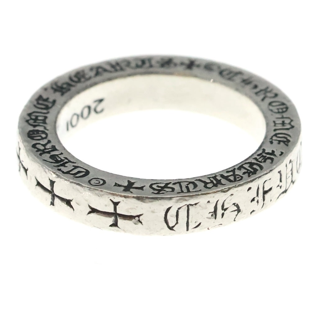CHROME HEARTS(クロムハーツ) 3mm SPACER FUCKYOU スペーサー ファックユー リング シルバーBCA333 レディース