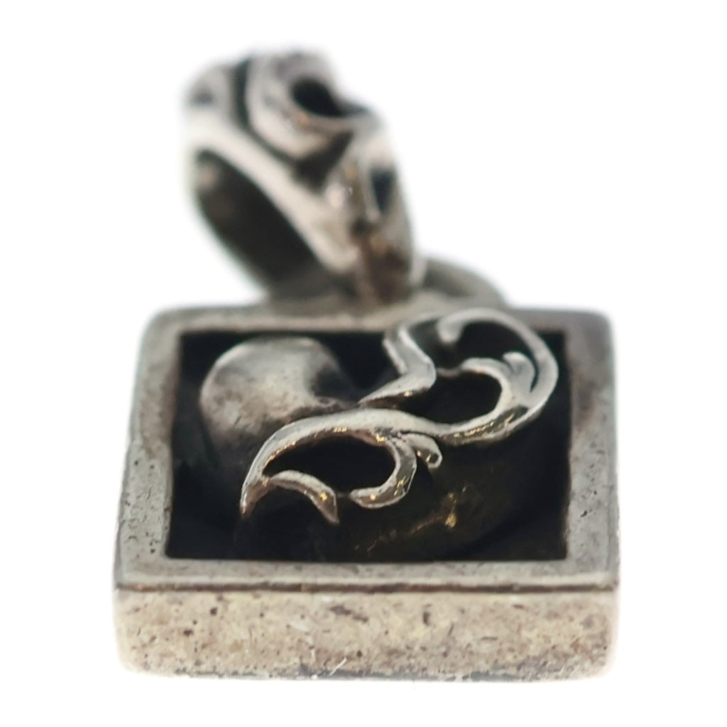 CHROME HEARTS(クロムハーツ) FRAMED HEART フレームドハート チャーム ペンダントトップ シルバー BCA273