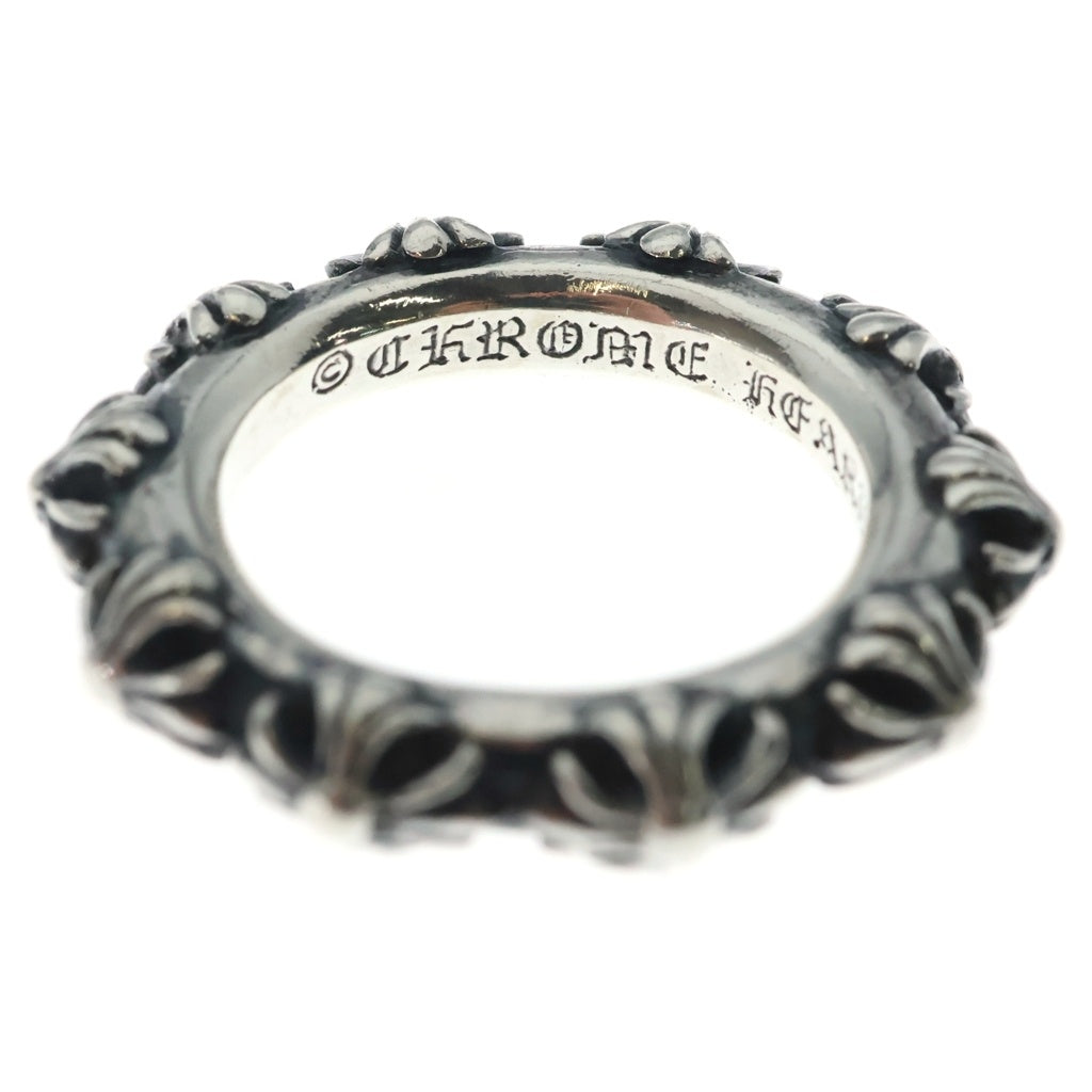 CHROME HEARTS(クロムハーツ) CROSS BAND クロスバンド リング シルバー BCA342