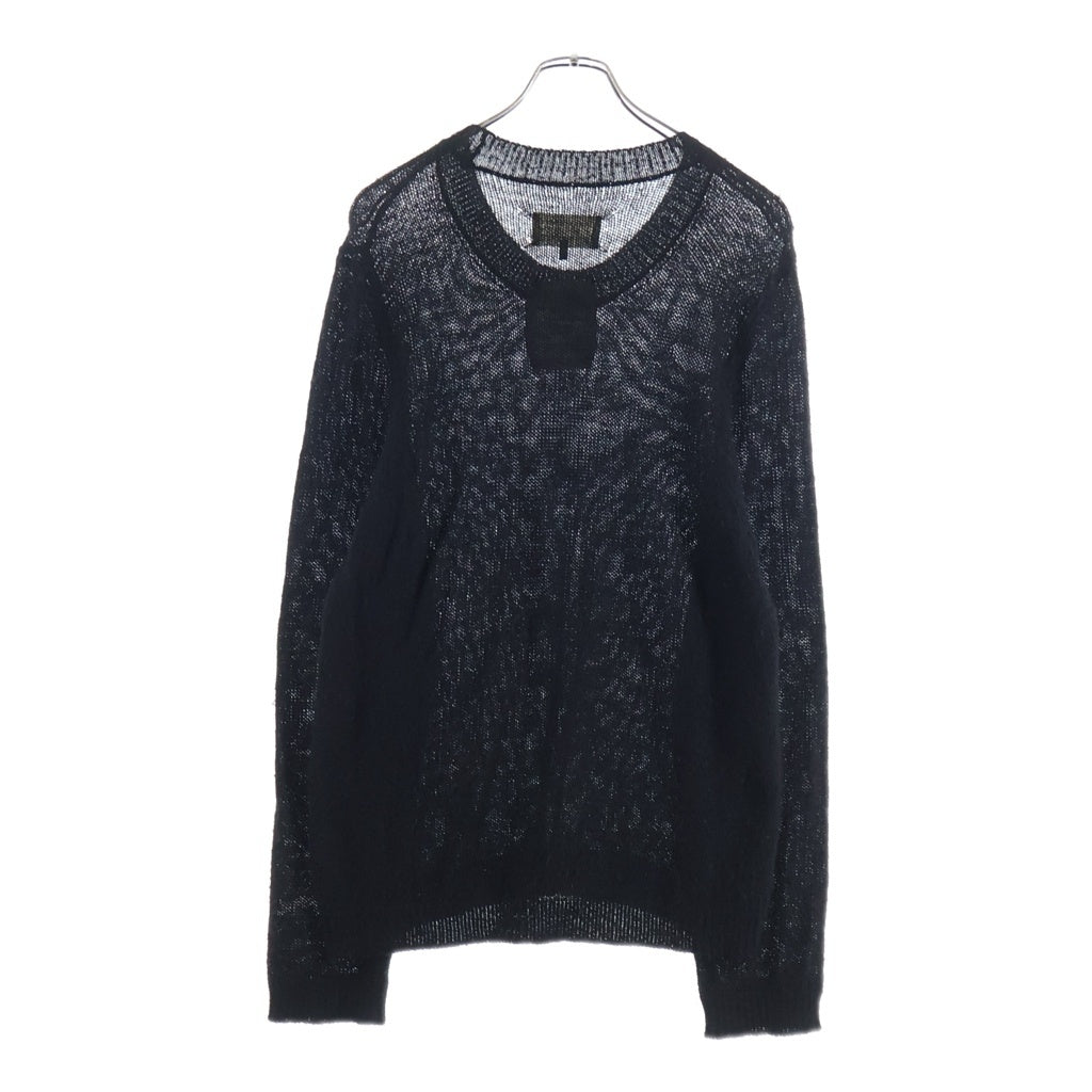 Maison Margiela(メゾンマルジェラ) 16AW REPLIC A アルパカウール クルーネックニットセーター ブラック S50HA0674