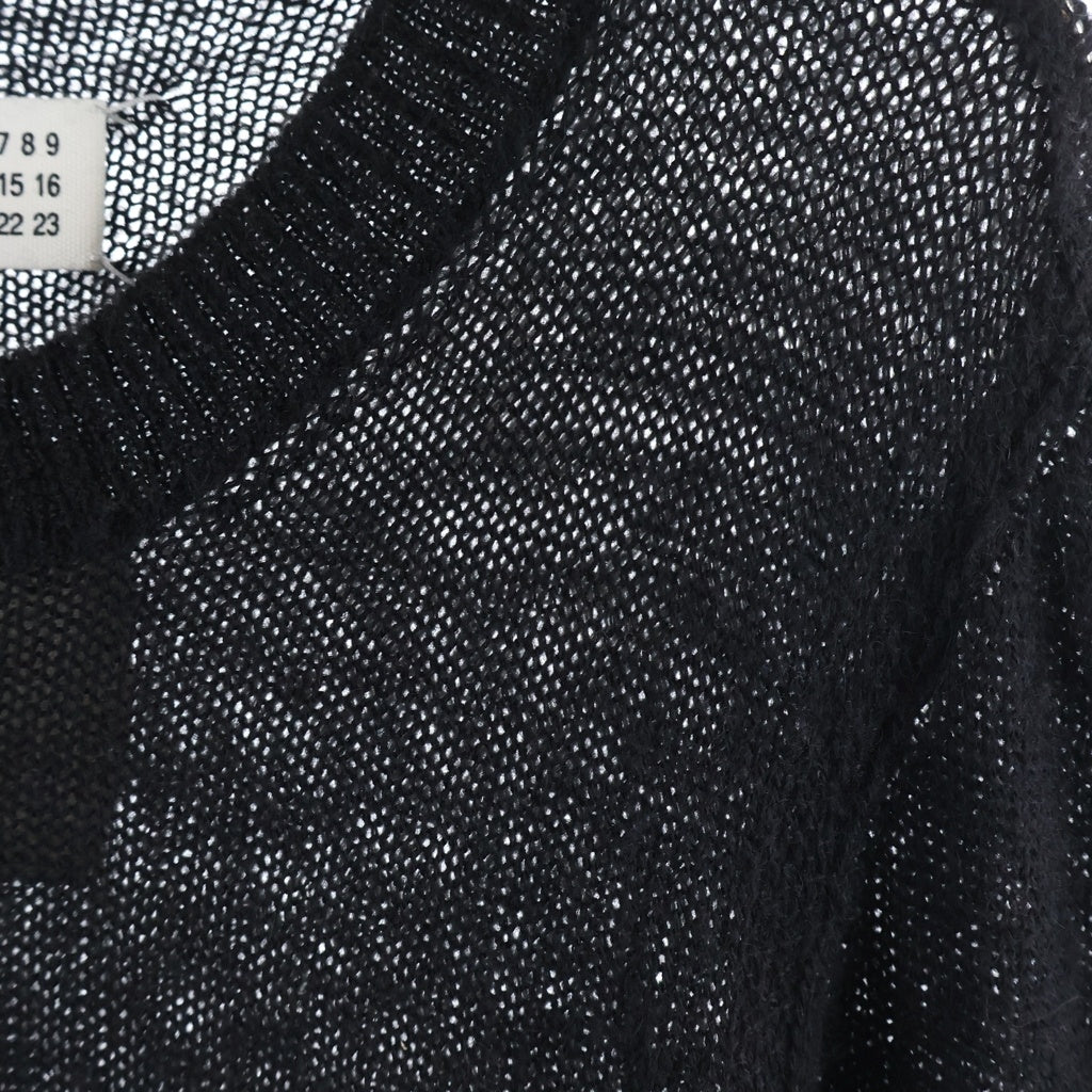 Maison Margiela(メゾンマルジェラ) 16AW REPLIC A アルパカウール クルーネックニットセーター ブラック S50HA0674