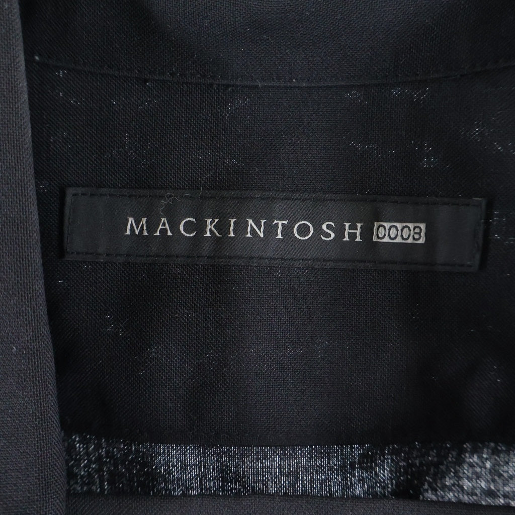 MACKINTOSH(マッキントッシュ) ×kiko kostadinov 0003 ウール 長袖シャツ ブラック