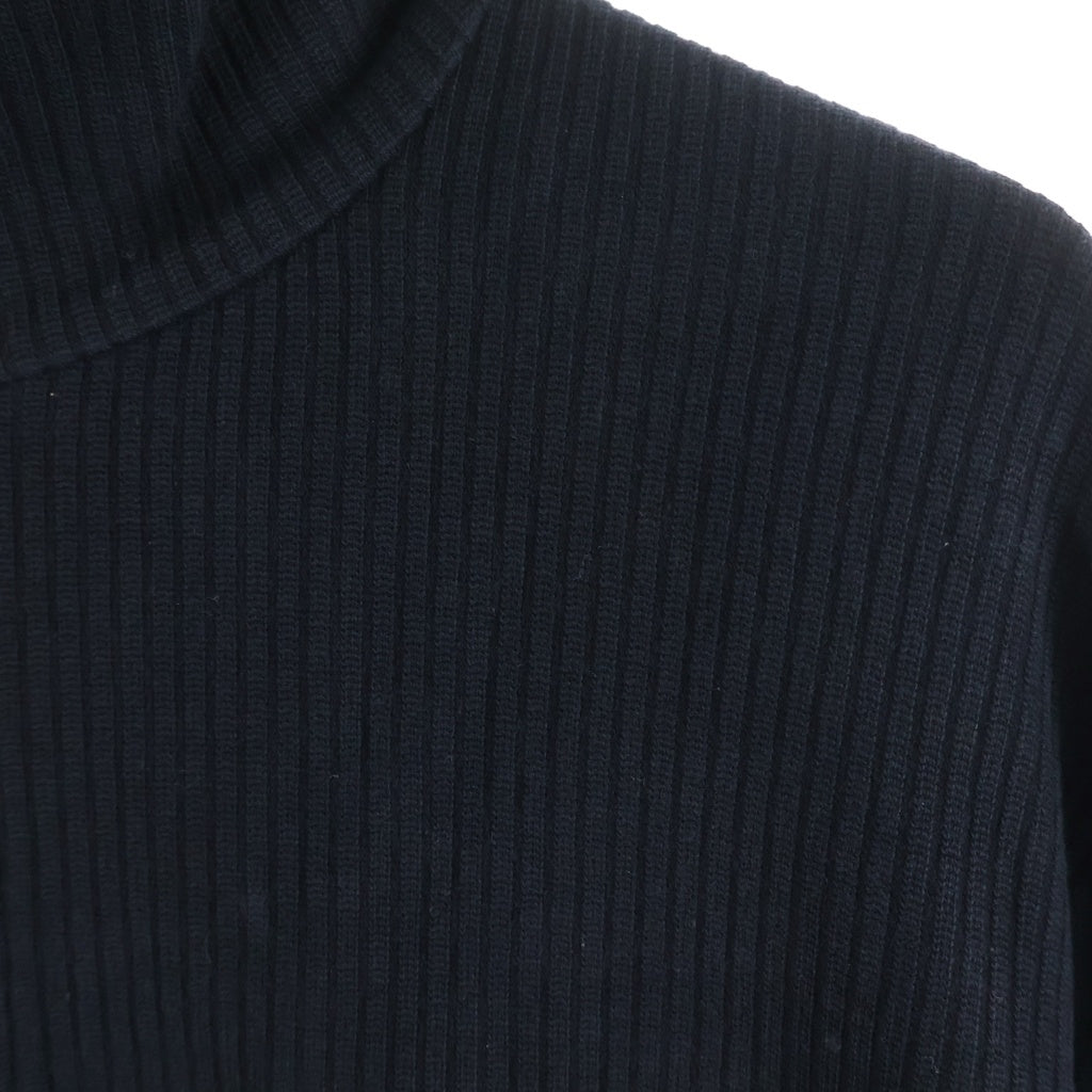 OUR LEGACY(アワーレガシー) SHRUNKEN FULLZIP POLO M2246SB フルジップ ポロニット ブルゾン ジャケット ブラック