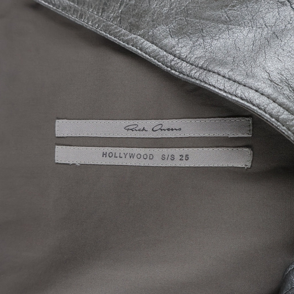 Rick Owens(リックオウエンス) 25SS Cargo Vest GUNMETAL RU01E5767-LBAM カーゴベスト シルバー
