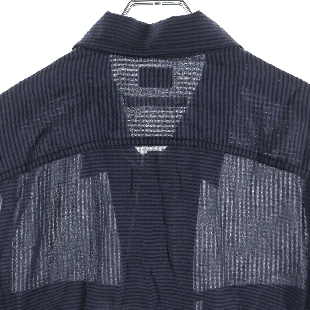 seven by seven(セブン バイ セブン) ×LEE SHEER COWBOY JACKET シアー カウボーイ ジャケット 長袖シャツ ブラック 800-6125040