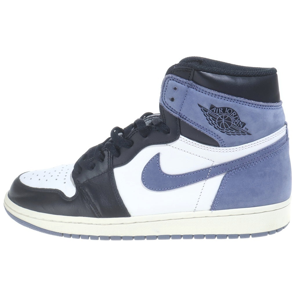 NIKE(ナイキ) Air Jordan 1 Retro High Blue Moon エアジョーダン1 レトロ ハイ ブルームーン US10/28.0cm ブルー/ブラック 555088-115