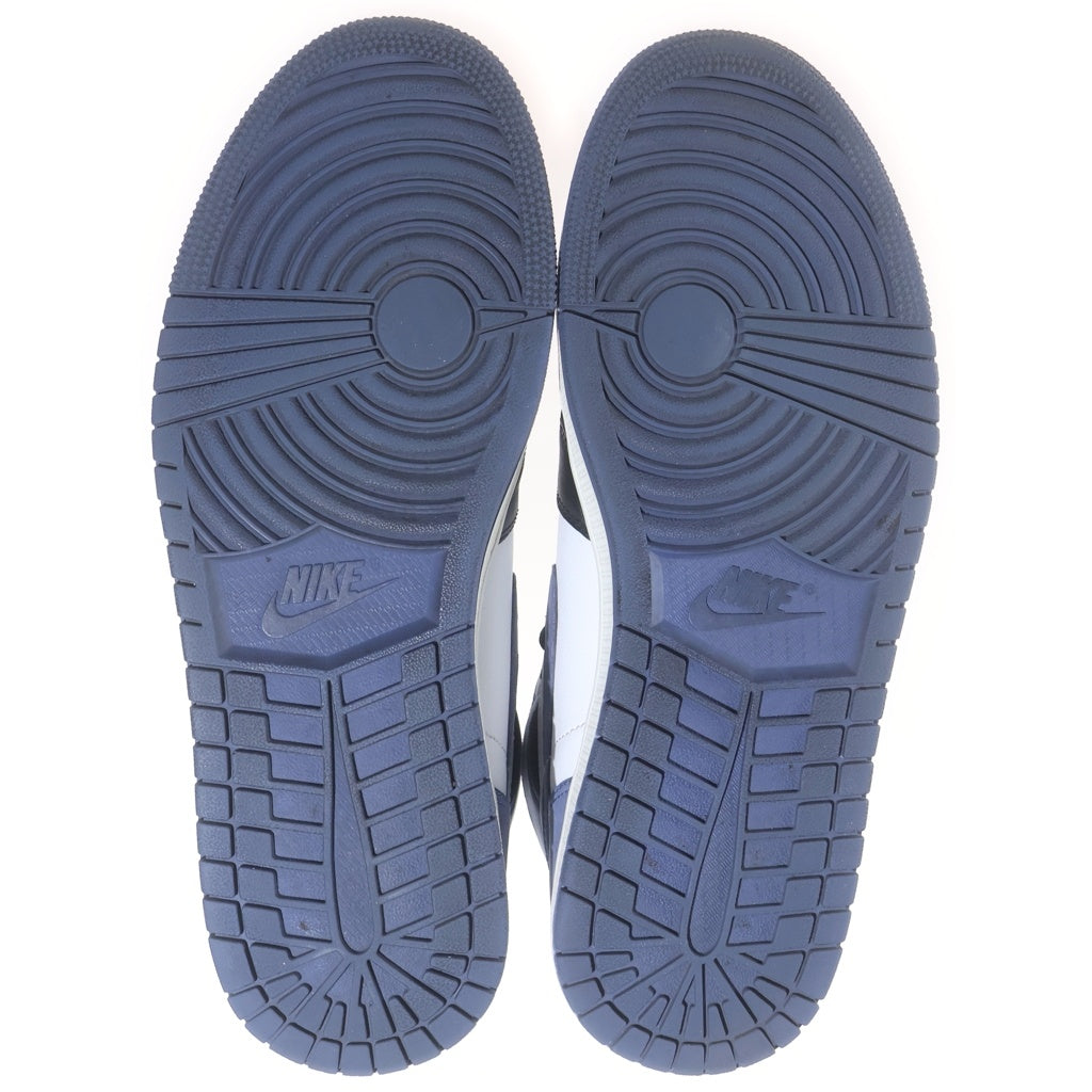 NIKE(ナイキ) Air Jordan 1 Retro High Blue Moon エアジョーダン1 レトロ ハイ ブルームーン US10/28.0cm ブルー/ブラック 555088-115