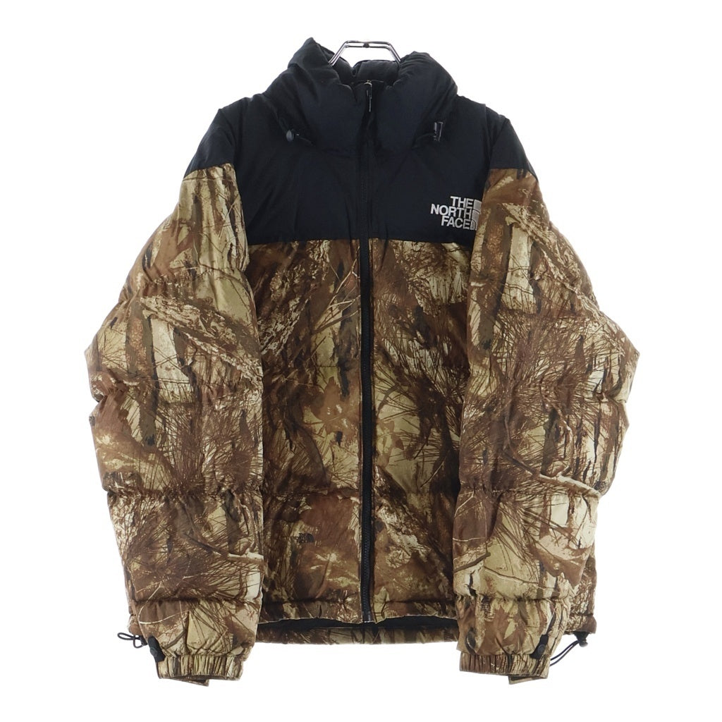 THE NORTH FACE(ザノースフェイス) Novelty Nuptse Down Jaket ND92556 ノベルティー ヌプシ ダウンジャケット 迷彩 ブラウン
